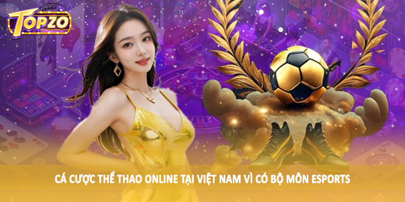 Cá Cược Thể Thao Online Tại Việt Nam - Kiến Thức Đầu Tư 2025 4 Cá cược thể thao online tại Việt Nam vì có bộ môn esports