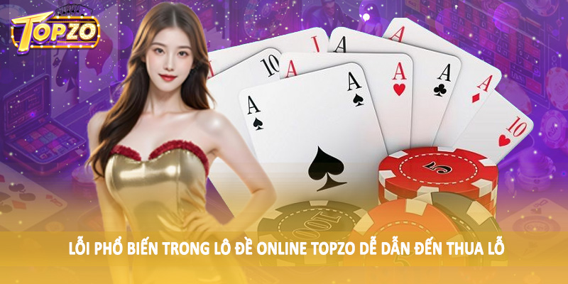 Lô Đề 36 Lỗi phổ biến trong lô đề online TOPZO dễ dẫn đến thua lỗ