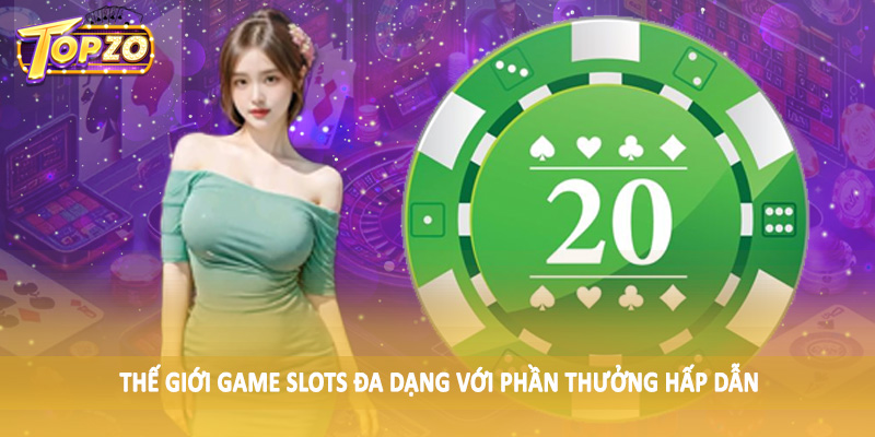 Game Slots 31 Thế giới Game Slots đa dạng với phần thưởng hấp dẫn